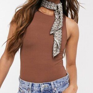 High Neck Bodysuit